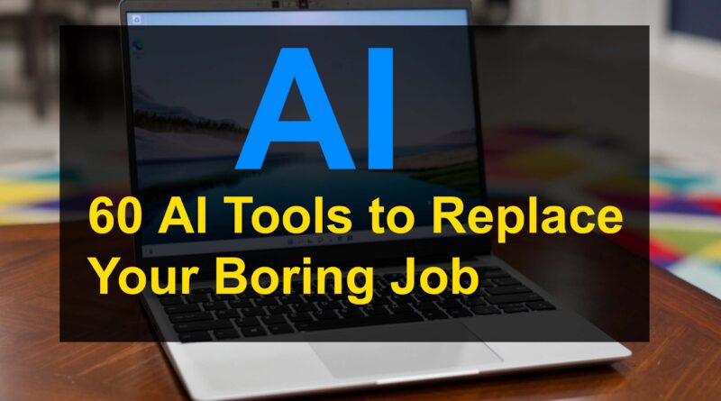 60 Best AI Tools