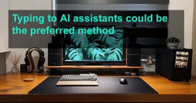 Typing to AI assistants